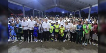 Supervisa Américo Villarreal proyectos productivos y deportivos en el sur de Tamaulipas