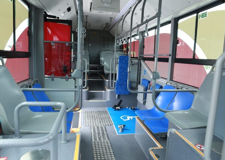 Supervisa gobernador unidades del nuevo sistema de transporte público de Tamaulipas