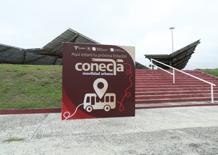 Supervisa gobernador unidades del nuevo sistema de transporte público de Tamaulipas