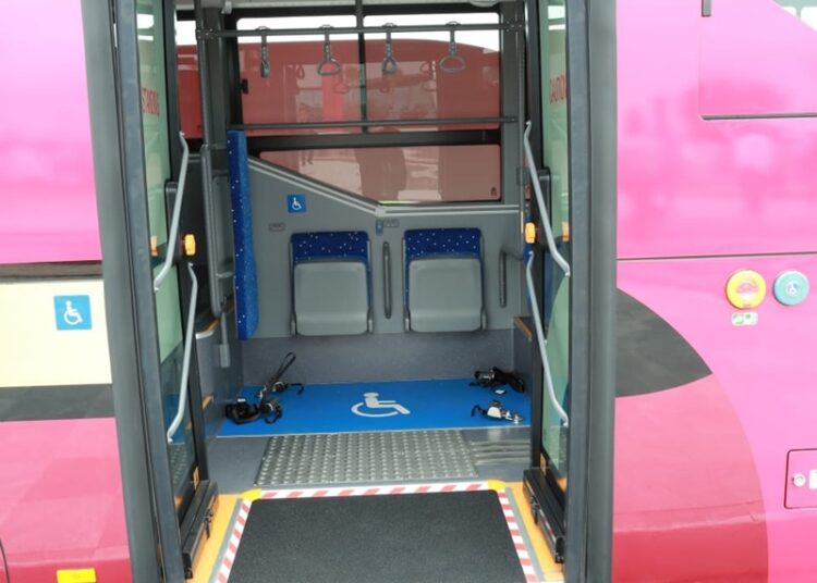 Supervisa gobernador unidades del nuevo sistema de transporte público de Tamaulipas