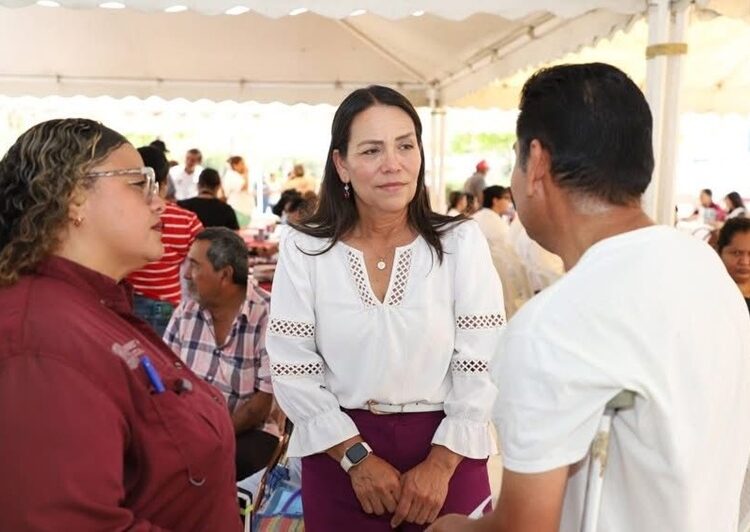 Traslada Blanca Guzmán beneficios a Estación Colonia