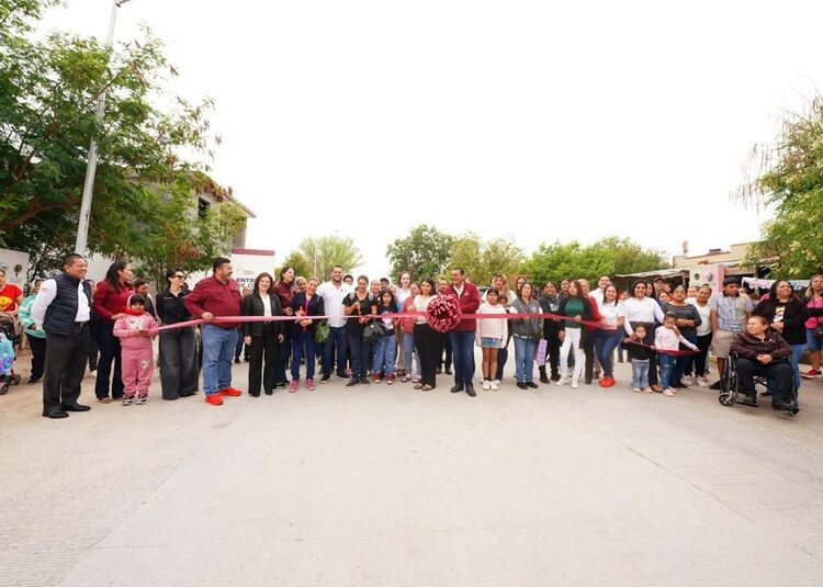 Vecinos de Palmares estrenan calles dignas tras entrega de nuevas obras de repavimentación