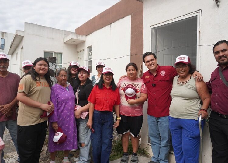 Visita HP a familias en Reynosa, para atender peticiones ciudadanas