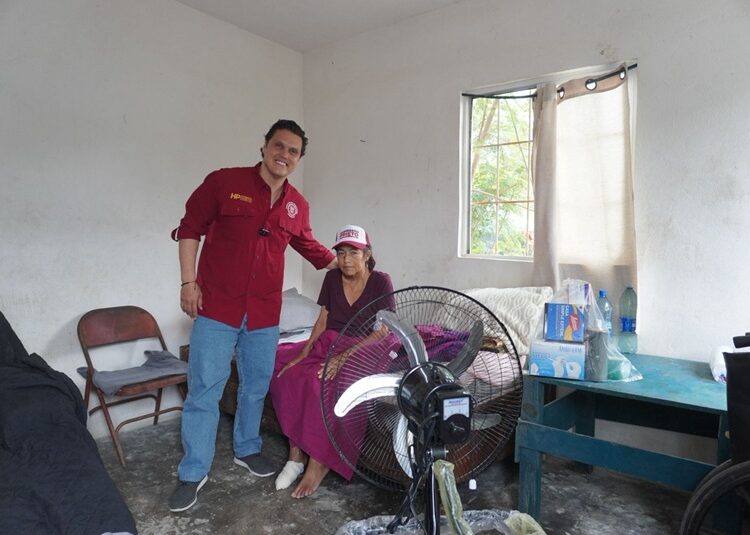 Visita HP a familias en Reynosa, para atender peticiones ciudadanas