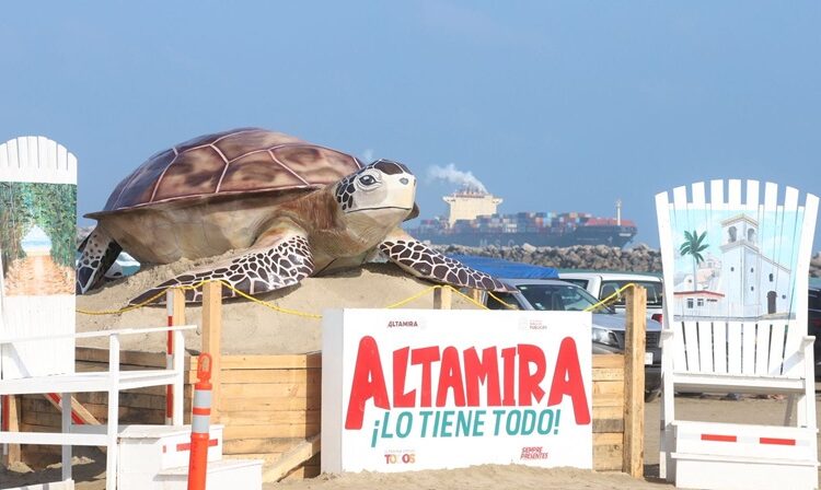 Visitantes disfrutan atractivos de Altamira en Semana Santa