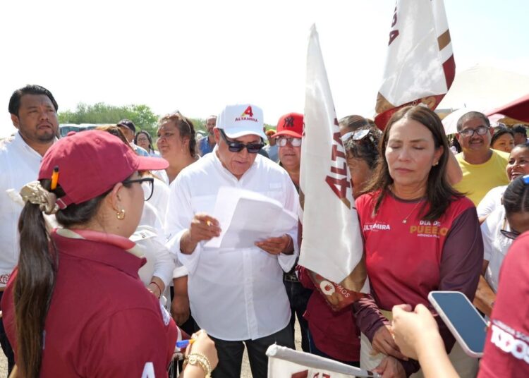 Transforma Armando con obras, la zona rural de Altamira