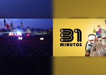 ¡Se realizó concierto de 31 Minutos en el Zócalo CDMX!