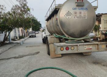 Abasteció COMAPA Altamira más de un millón de litros de agua por afectaciones en planta DUPORT