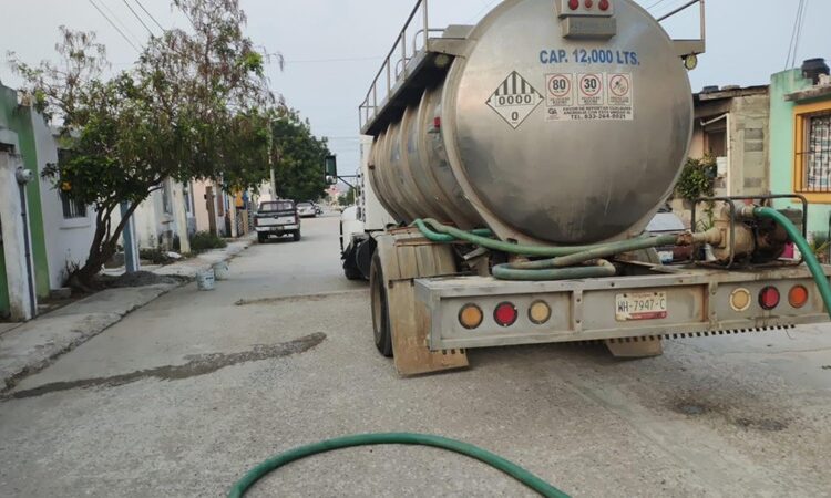 Abasteció COMAPA Altamira más de un millón de litros de agua por afectaciones en planta DUPORT