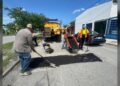Ayuntamiento continúa con la rehabilitación de calles en Victoria