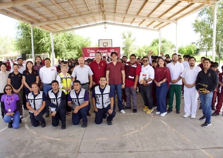 ‘Brigada de Contacto Joven’ llega a la Sec. #32 para impulsar el bienestar de las juventudes
