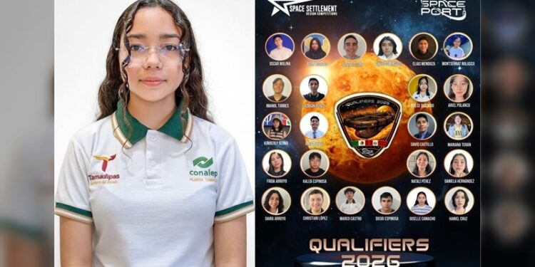Brilla estudiante de CONALEP Tamaulipas en torneo aeroespacial internacional