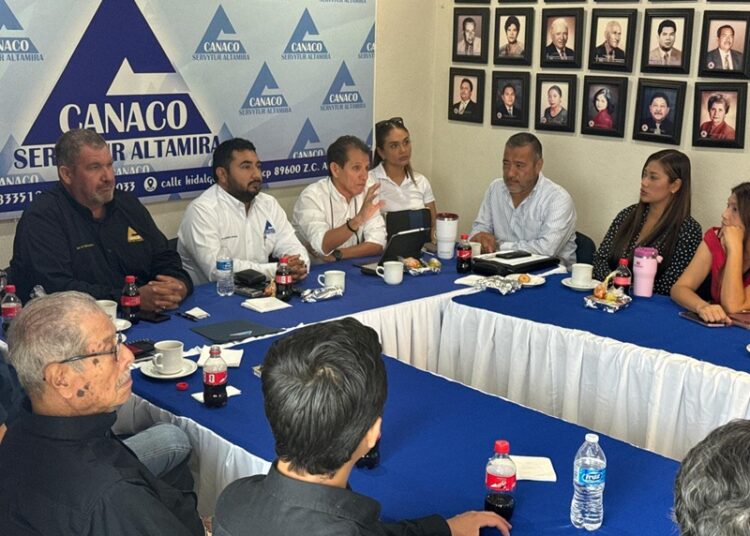 COMAPA Altamira coordina esfuerzos con iniciativa privada para mejorar servicios