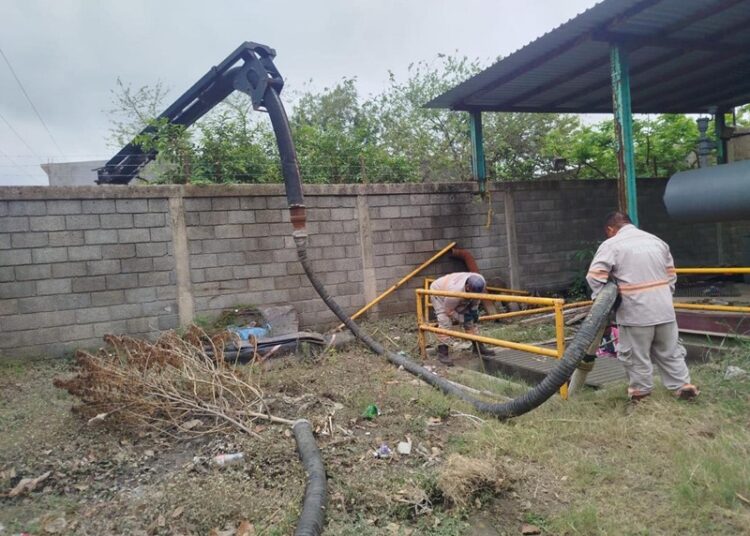 COMAPA Altamira efectúa mejoras a sus cárcamos