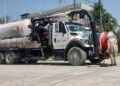 COMAPA Altamira proporciona mantenimiento a colectores en la Nuevo Tampico
