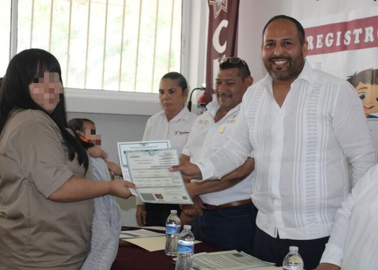 Celebra CEDES Matamoros jornada de registros de nacimiento para hijos e hijas de PPLs