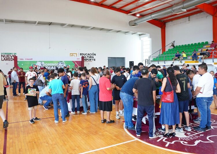 Cientos de niños y jóvenes disfrutan del “Domingo Mundialista” organizado por IMJUVE