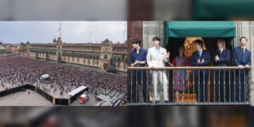 BTS regaló a su Army 4 minutos de felicidad en el Zócalo