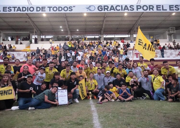 ¡Club Deportivo Ébano es campeón!