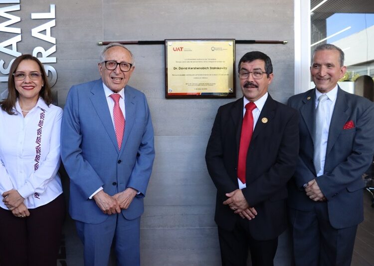 Confiere la UAT Doctorado Honoris Causa al secretario de Salud federal David Kershenobich