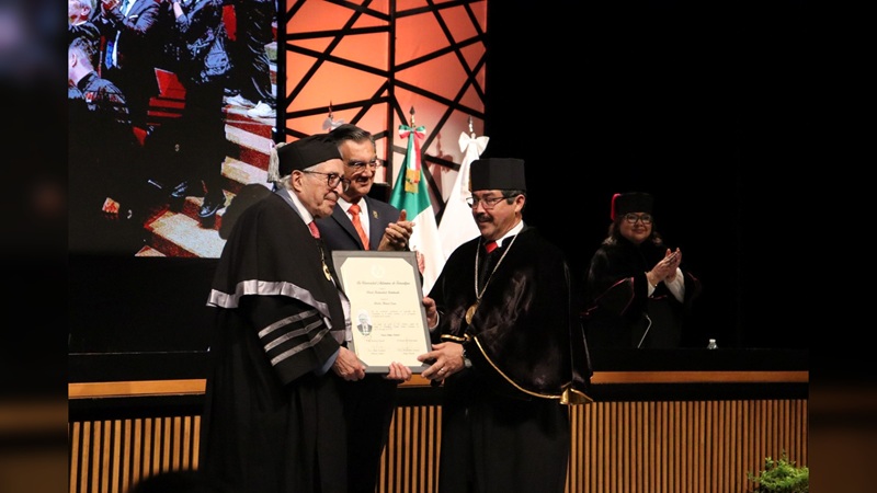 Confiere la UAT Doctorado Honoris Causa al secretario de Salud federal David Kershenobich