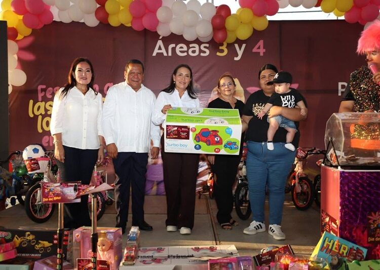 Disfruta niñez altamirense gran festejo por el ‘Día del Niño’