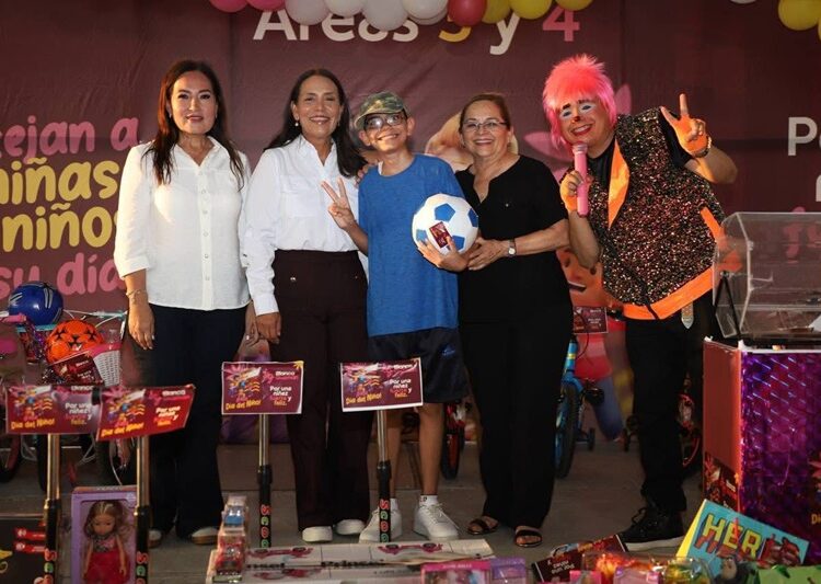 Disfruta niñez altamirense gran festejo por el ‘Día del Niño’