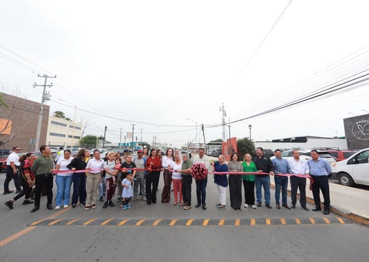 Entrega Carmen Lilia obras de infraestructura hídrica y urbana al sur de NLD