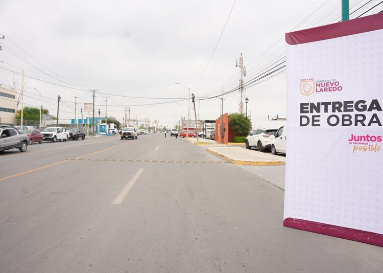 Entrega Carmen Lilia obras de infraestructura hídrica y urbana al sur de NLD