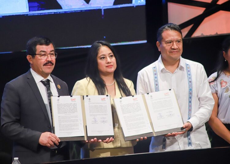 Estudiantes de derecho de la UAT se incorporan al PJF para avanzar en su formación profesional