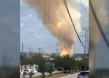Explosión en subestación de CFE deja sin luz a varios sectores de Reynosa