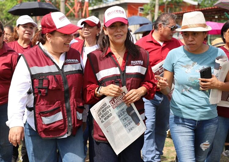 Fortalece Blanca Guzmán la ‘Cuarta Transformación’ en Nuevo Lomas del Real