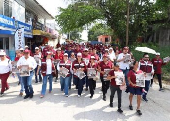 Fortalece Blanca Guzmán la ‘Cuarta Transformación’ en Nuevo Lomas del Real