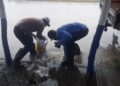 Fuertes lluvias acumulan 2.5 pulgadas de agua en Matamoros