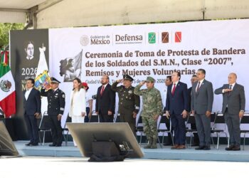 Gobierno de Tamaulipas honra la ‘Batalla de Puebla’ con toma de protesta de jóvenes del SMN