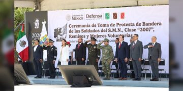 Gobierno de Tamaulipas honra la ‘Batalla de Puebla’ con toma de protesta de jóvenes del SMN