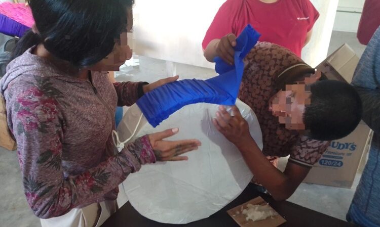 Imparte ITACE taller de elaboración de piñatas a adolescentes en conflicto con la Ley Penal