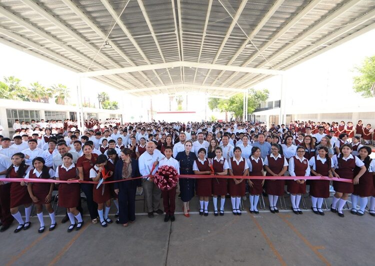 Impulsa Carmen Lilia infraestructura educativa en presscolar, primaria y secundaria