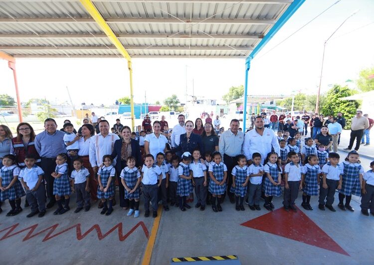 Impulsa Carmen Lilia infraestructura educativa en presscolar, primaria y secundaria
