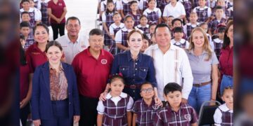 Impulsa Carmen Lilia infraestructura educativa en presscolar, primaria y secundaria