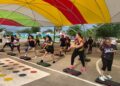 Impulsa Gobierno de NLD el bienestar femenino con clases gratuitas de Step Coreográfico