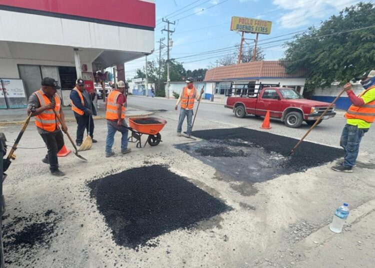 Intensifican acciones de rehabilitación de vialidades en la Capital
