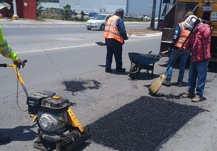 Intensifican acciones de rehabilitación de vialidades en la Capital