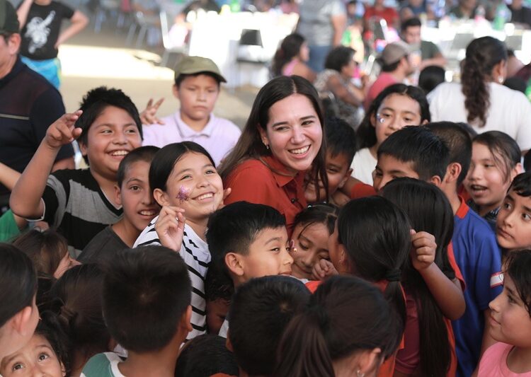 Katalyna Méndez celebra el ‘Día del Niño’: “Cuidar a la niñez es construir el futuro de nuestra Victoria”