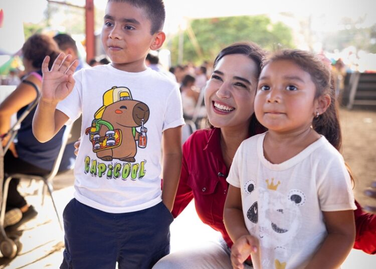 Katalyna Méndez celebra el ‘Día del Niño’: “Cuidar a la niñez es construir el futuro de nuestra Victoria”