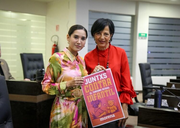 Katalyna Méndez impulsa ley histórica para combatir el abuso infantil en el turismo tamaulipeco