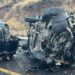 No respetar condiciones de manejo seguro, provocó fuerte accidente en la Uruapan-Nueva Italia