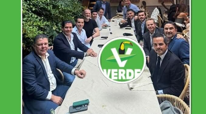 Partido Verde realiza cónclave con dirigentes nacionales.