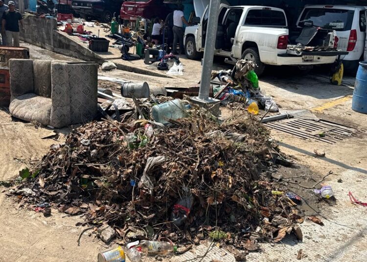 Mantiene Ayuntamiento de Altamira acciones preventivas en drenes pluviales