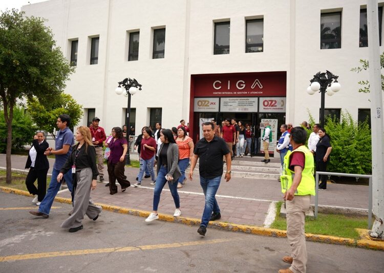 NLD participa con éxito en el ‘Simulacro Nacional 2026’